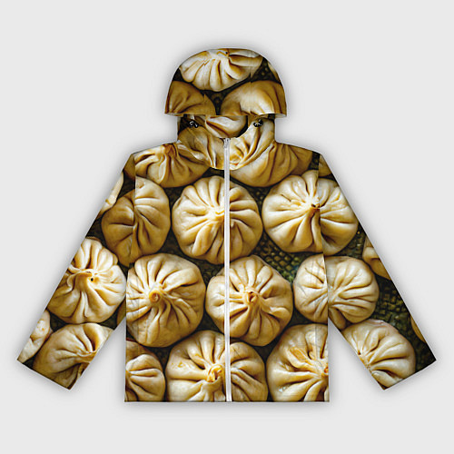 Женская ветровка Хинкали / 3D-Белый – фото 1