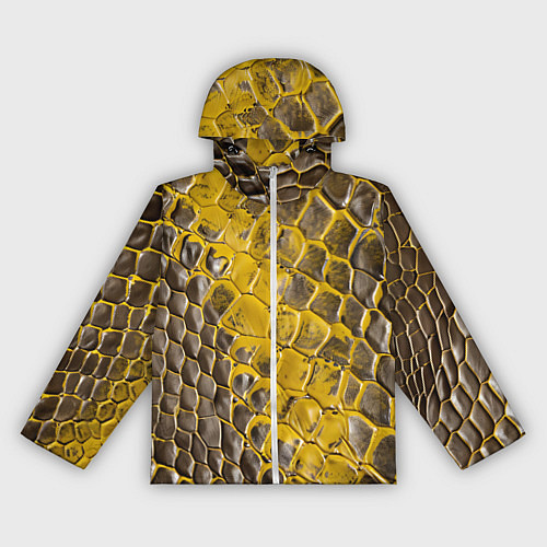 Женская ветровка Красивая кожа змеи / 3D-Белый – фото 1