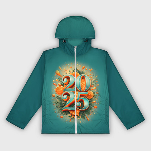 Женская ветровка Мандариновый 2025 / 3D-Белый – фото 1