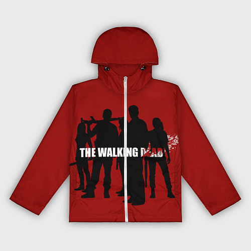 Женская ветровка Ходячие / 3D-Белый – фото 1