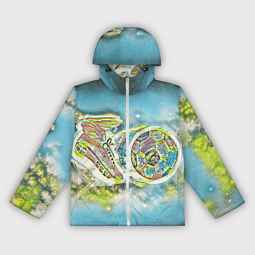 Женская ветровка Удар по воротам / 3D-Белый – фото 1