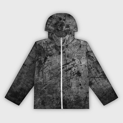 Женская ветровка Абстракция - grunge break / 3D-Белый – фото 1