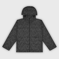 Ветровка с капюшоном женская Тонкие полосы графитовый серый, цвет: 3D-черный