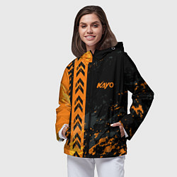 Ветровка с капюшоном женская Kayo, цвет: 3D-черный — фото 2