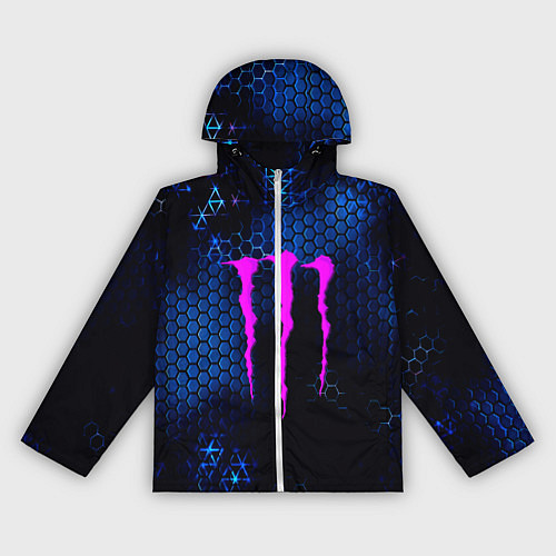 Женская ветровка Monster energy броня / 3D-Белый – фото 1