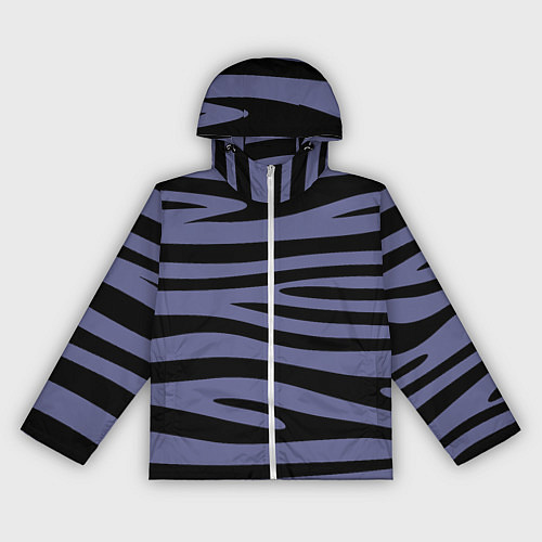 Женская ветровка Морские полоски / 3D-Белый – фото 1