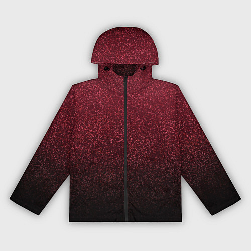 Женская ветровка Амарантовый градиент крошка / 3D-Черный – фото 1