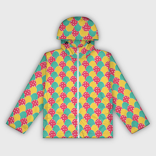 Женская ветровка Крашенные яйца / 3D-Белый – фото 1