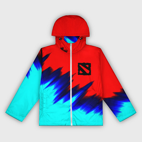 Женская ветровка Dota краски / 3D-Белый – фото 1