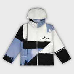 Ветровка с капюшоном женская CS GO контрудар, цвет: 3D-белый