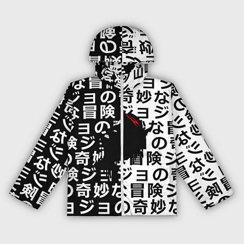 Женская ветровка Берсерк японские символы / 3D-Белый – фото 1