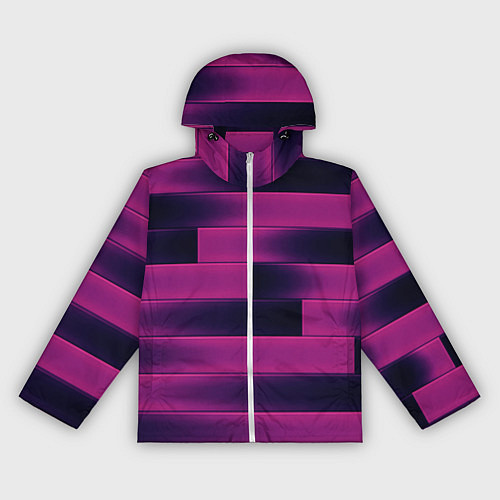 Женская ветровка Color pink square / 3D-Белый – фото 1