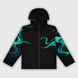 Женская ветровка Color light blue abstraction