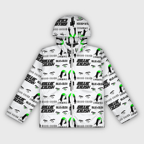Женская ветровка Billie Eilish singer / 3D-Белый – фото 1
