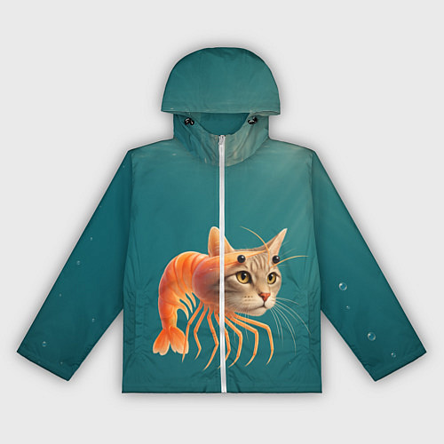 Женская ветровка Трипи тропи мем / 3D-Белый – фото 1