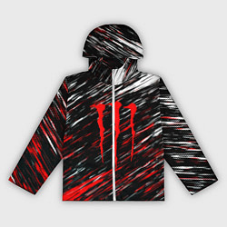 Женская ветровка Monster energy штрихи красок