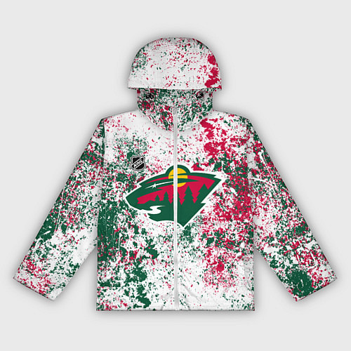 Женская ветровка Minnesota Wild NHL white / 3D-Белый – фото 1