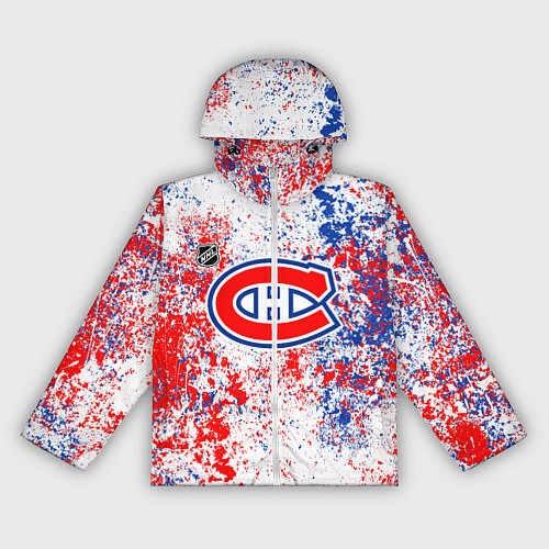 Женская ветровка Montreal Canadiens NHL white / 3D-Белый – фото 1