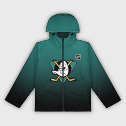 Женская ветровка Анахайм Дакс - зеленый градиент