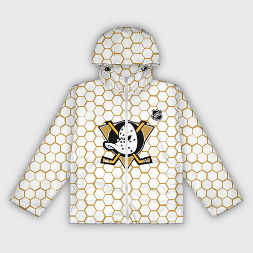 Женская ветровка Анахайм Дакс - белые соты / 3D-Белый – фото 1