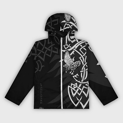 Женская ветровка Верные спутники Одина / 3D-Белый – фото 1