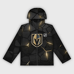 Ветровка с капюшоном женская Вегас Голден Найтс - НХЛ хоккей, цвет: 3D-черный
