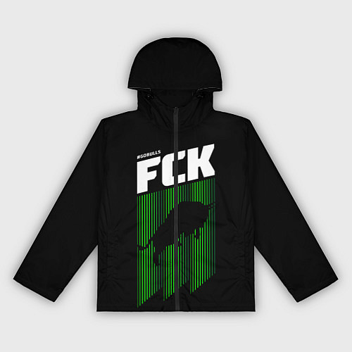 Женская ветровка FC Krasnodar / 3D-Черный – фото 1