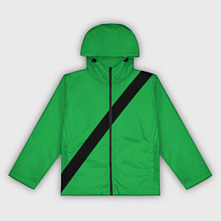 Женская ветровка Ремень безопасности, зеленый