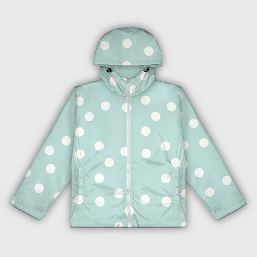 Женская ветровка Снежная морская пена / 3D-Белый – фото 1