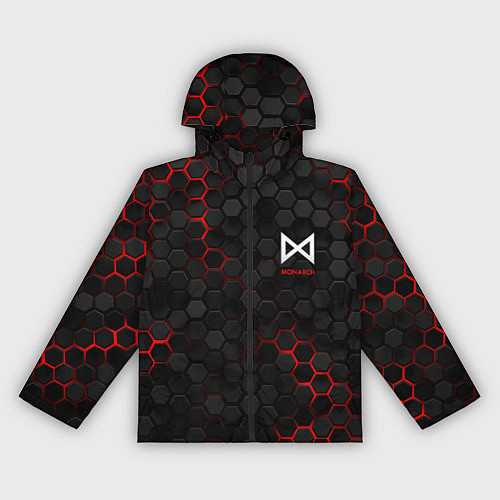 Женская ветровка Мехагодзилла красный / 3D-Черный – фото 1