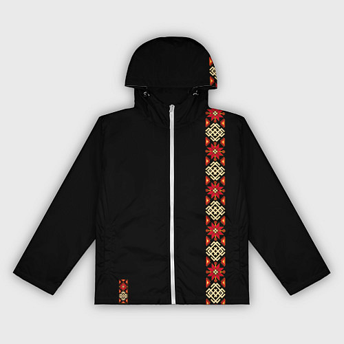 Женская ветровка Русь славянские традиции и культура / 3D-Белый – фото 1