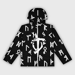 Женская ветровка Doom магические символы