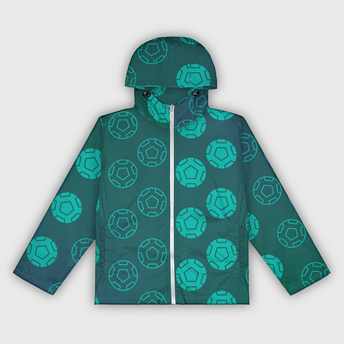 Женская ветровка Спортивные мячи / 3D-Белый – фото 1