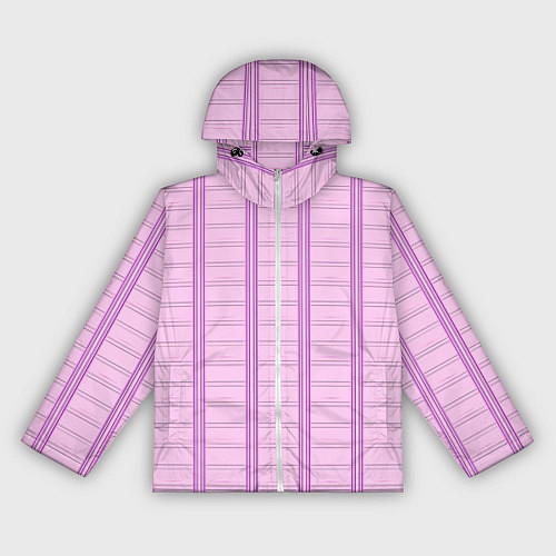 Женская ветровка Color pink cage / 3D-Белый – фото 1