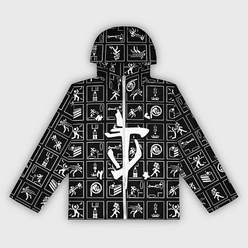 Женская ветровка Doom x portal / 3D-Белый – фото 1