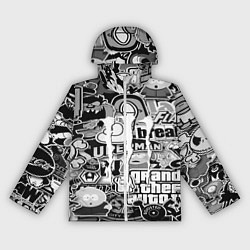 Ветровка с капюшоном женская Monster energy trend black, цвет: 3D-белый