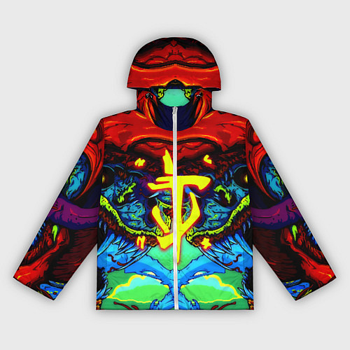 Женская ветровка Doom hyper monster / 3D-Белый – фото 1