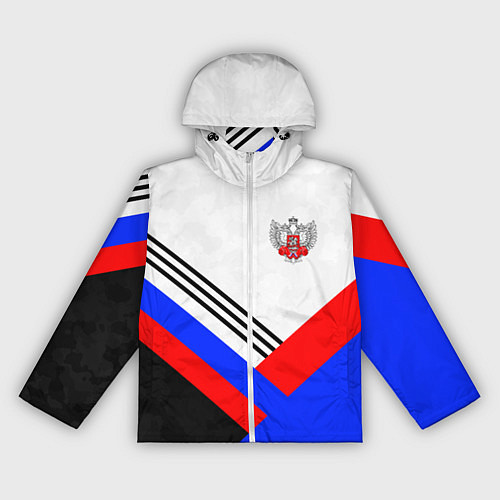 Женская ветровка Федерация бокса - Россия / 3D-Белый – фото 1