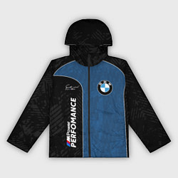 Ветровка с капюшоном женская BMW Performance Power, цвет: 3D-черный