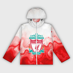 Ветровка с капюшоном женская Фк Ливерпуль 2025, цвет: 3D-белый