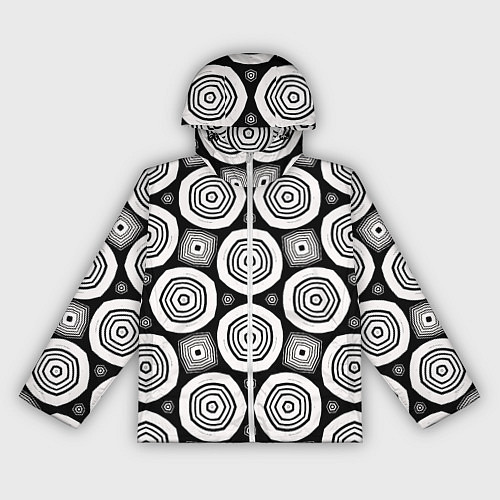 Женская ветровка Пятиугольные кольца / 3D-Белый – фото 1