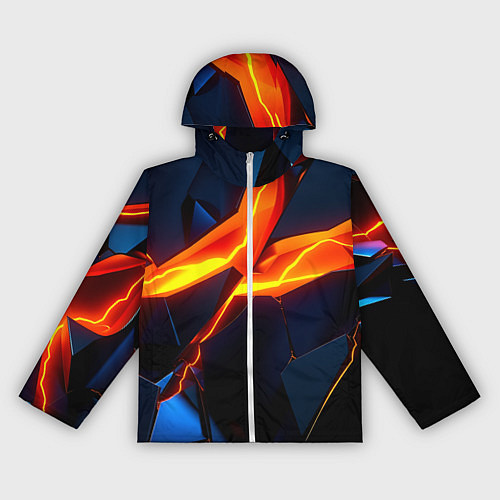 Женская ветровка Plate fractures / 3D-Белый – фото 1