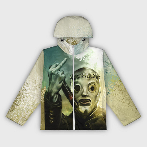 Женская ветровка Slipknot / 3D-Белый – фото 1