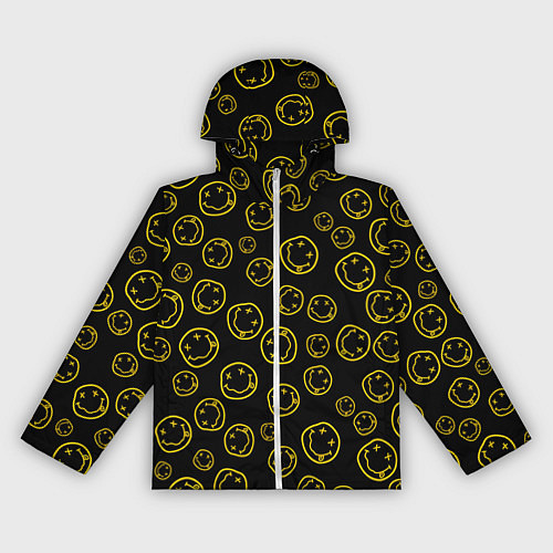 Женская ветровка Nirvana Pattern / 3D-Белый – фото 1