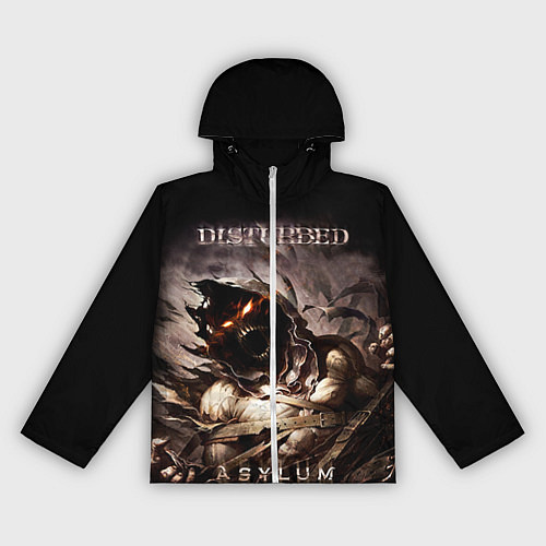 Женская ветровка Disturbed / 3D-Белый – фото 1