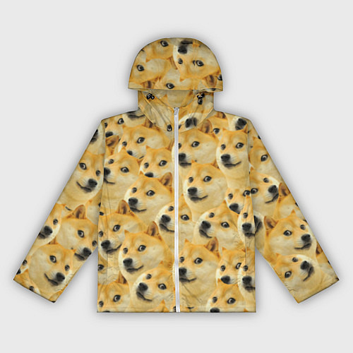 Женская ветровка Doge / 3D-Белый – фото 1
