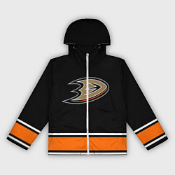 Ветровка с капюшоном женская Anaheim Ducks Selanne, цвет: 3D-белый