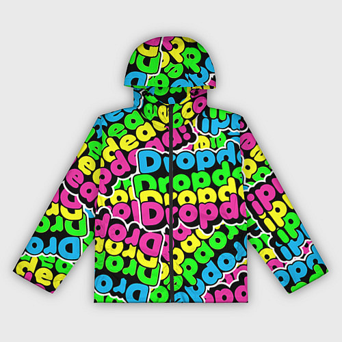 Женская ветровка Drop Dead: Acid Pattern / 3D-Черный – фото 1