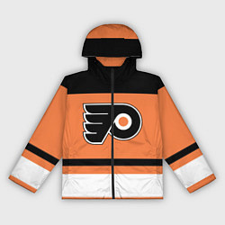 Ветровка с капюшоном женская Philadelphia Flyers, цвет: 3D-черный