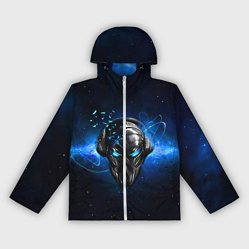 Женская ветровка Pirate Station: Blue Space / 3D-Белый – фото 1